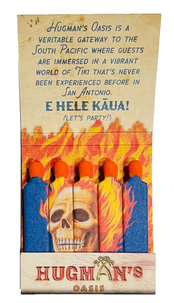 "Hugmans" Retro Feature Matchbook
