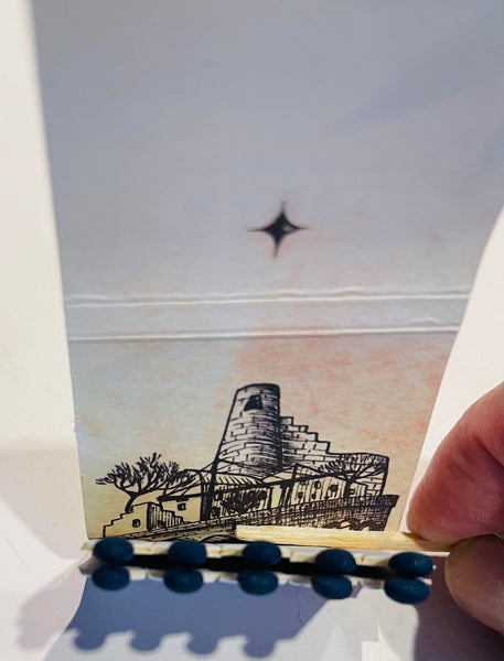 "Babel Hotels" Paris France  Retro Feature Matchbook