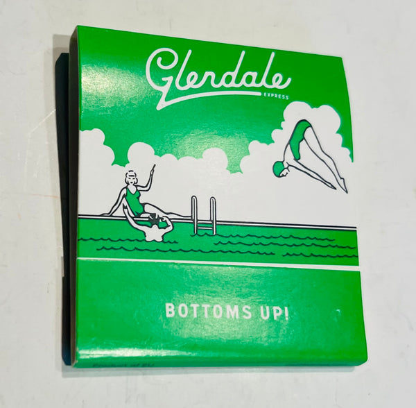 "Glendale Hotel" Glendale, CA Retro Feature Matchbook