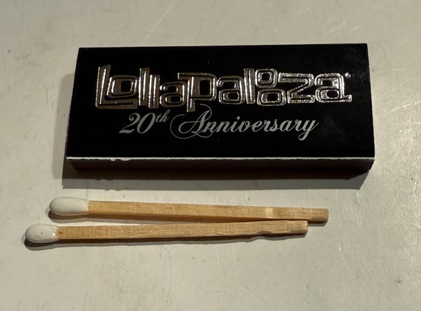“Lollapalooza 20th Anniversary” Vintage 2011 Matchbox