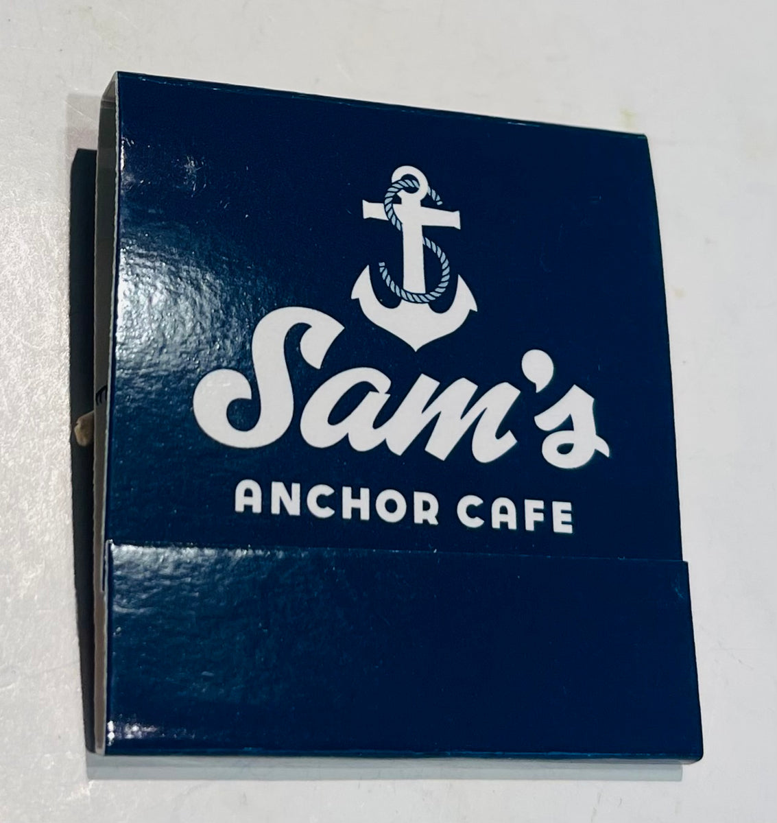 "Sam's Anchor Cafe" Tiburon, CA Retro Feature Tiki Matchbook
