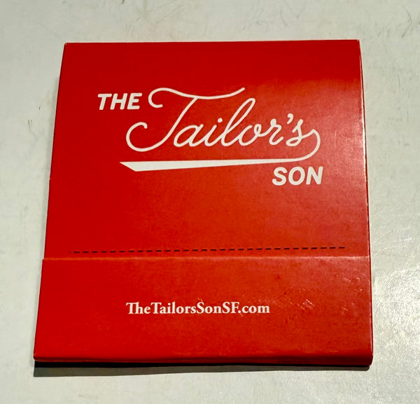 “The Tailor’s Son” Retro Feature Matchbook
