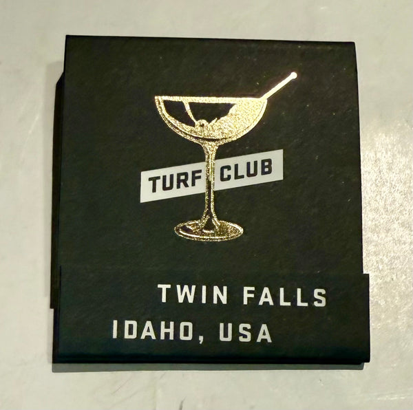 “Turf Club” Retro Feature Matchbook