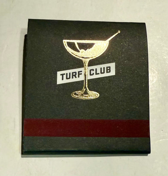 “Turf Club” Retro Feature Matchbook