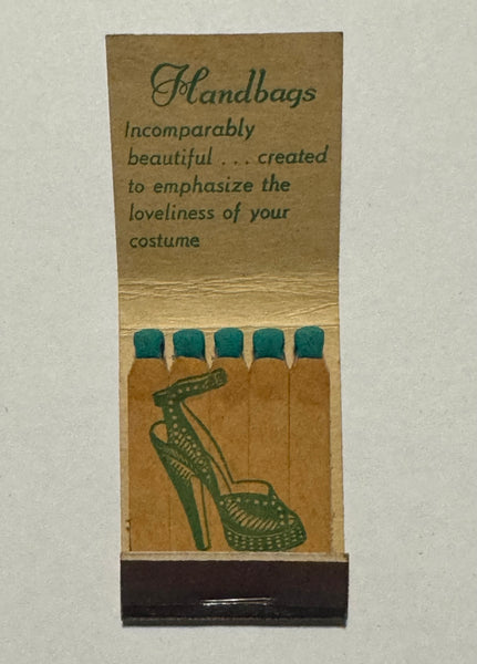 "Charles Sumner" Boston, MA Vintage Feature Matchbook