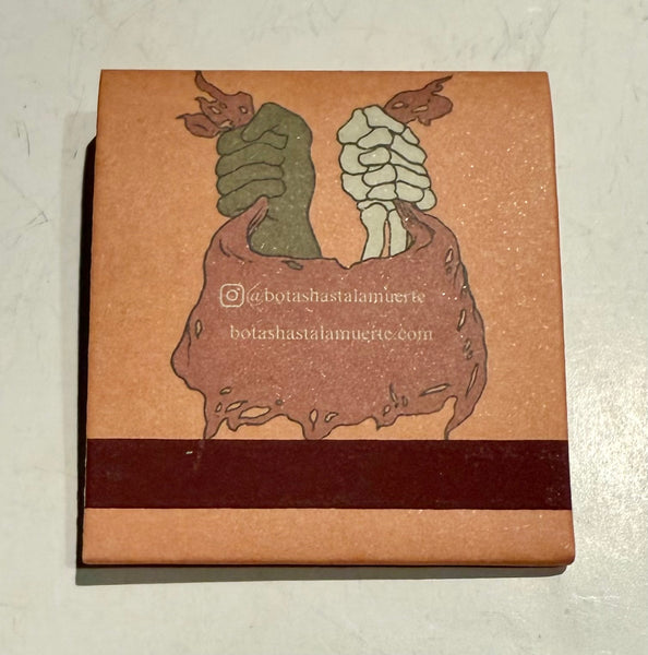 "Botas Muerte Boots" Retro Feature Matchbook
