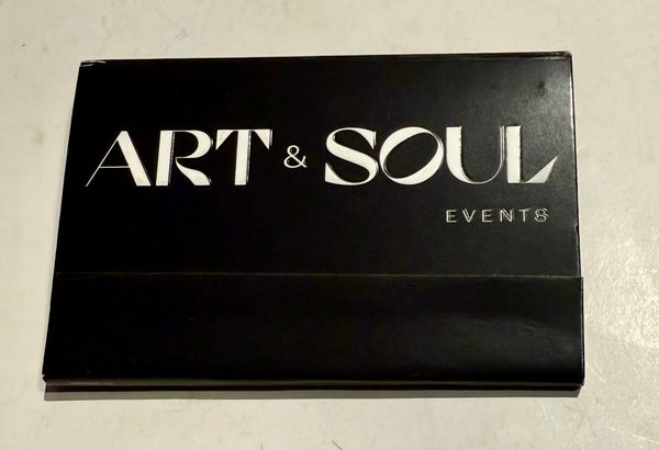 "Art & Soul" Retro Feature Matchbook