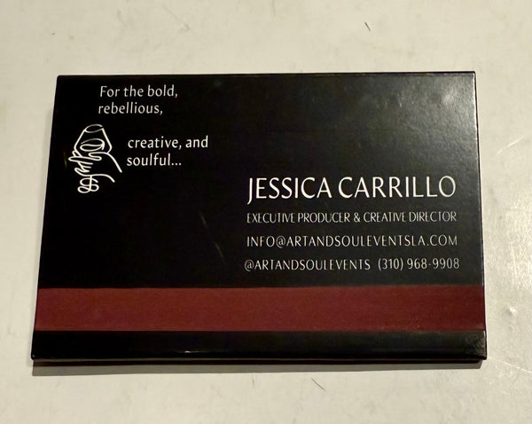 "Art & Soul" Retro Feature Matchbook