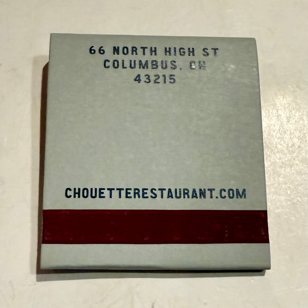 "Chouette" Retro Feature Matchbook