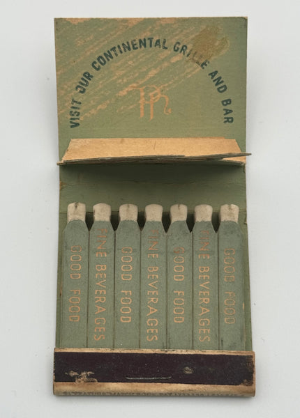 "Plankinton House" Milwaukee, WI Vintage Feature Matchbook with a Pop-Up Display!