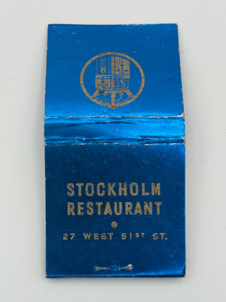 "Frank Caspar Enterprises" New York, NY Vintage Feature Matchbook