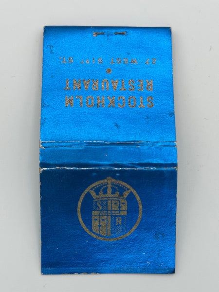 "Frank Caspar Enterprises" New York, NY Vintage Feature Matchbook