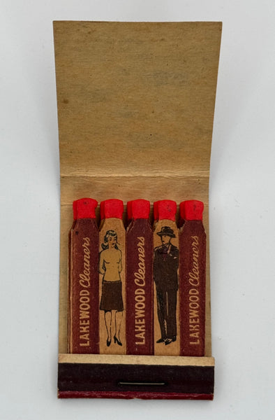 "Lakewood Cleaners" Lakewood, CO Vintage Feature Matchbook