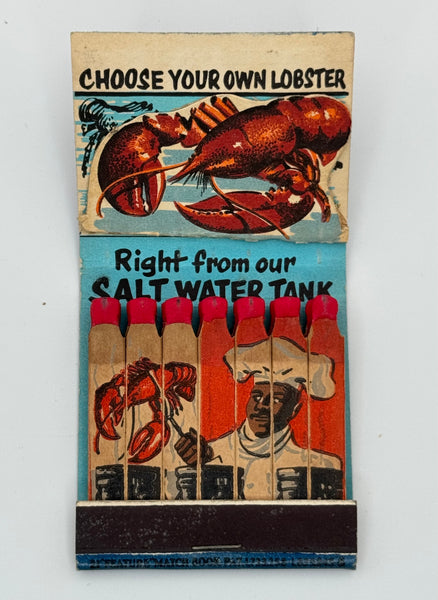 "Old Original Bookbinders" Phila, PA Vintage Feature Matchbook with a Pop-Up Display!