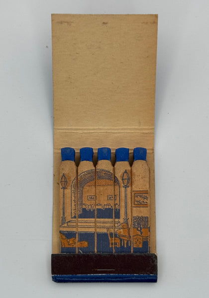 "Merchants Exchange Club" San Francisco, CA Vintage Feature Matchbook