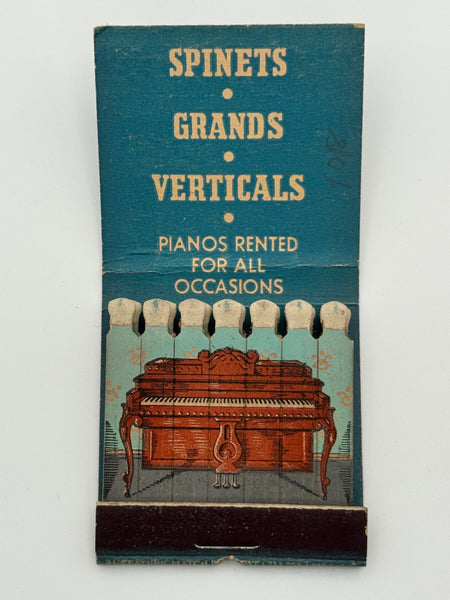 "Otto R. Trefz, Jr & Co." Philadelphia,PA  Vintage Feature Matchbook