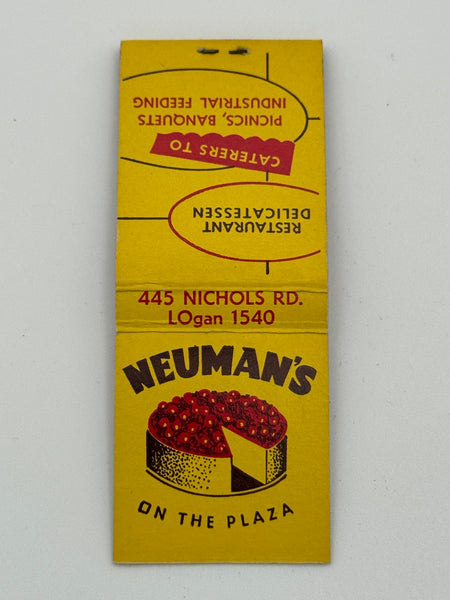 "Neuman’s " Vintage Feature Matchbook