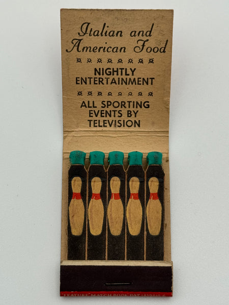 "Palmer Park Recreation & Bar" Los Angeles,CA Vintage Feature Matchbook
