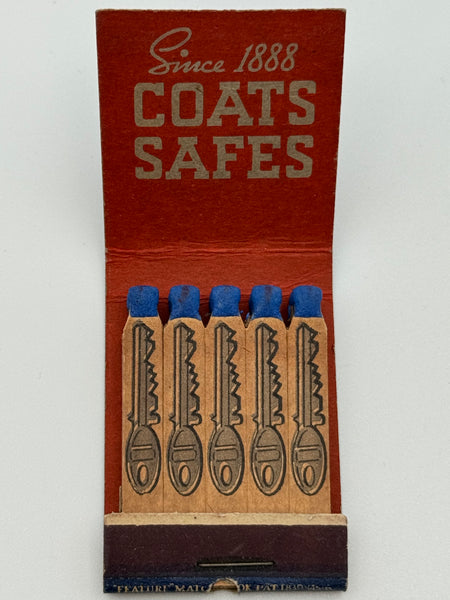 "Geo. W. Coats" New Orleans, LA Vintage Feature Matchbook