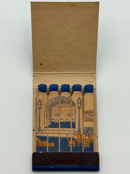 "Merchants Exchange Club" San Francisco, CA Vintage Feature Matchbook -B