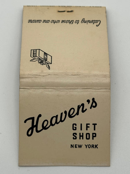 "Heaven’s Gift Shop" Vintage Feature Matchbook