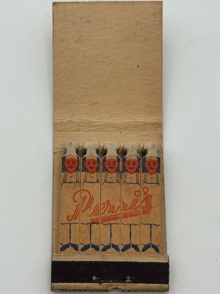 "Perri’s Restaurant" Newark, NJ Vintage Feature Matchbook