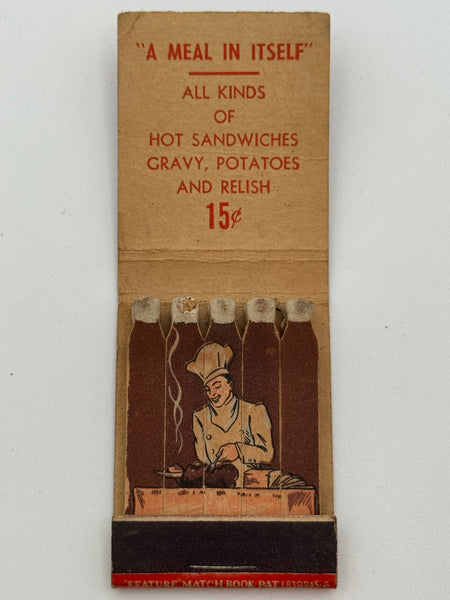 "Linden Bar and Grill" New York, NY Vintage Feature Matchbook