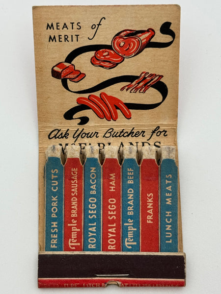 "McFarlands" Salt Lake City, UT Vintage Feature Matchbook