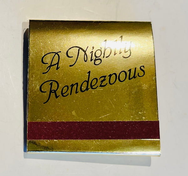 "Blooms Bar" Macho Men Retro Feature Matchbook