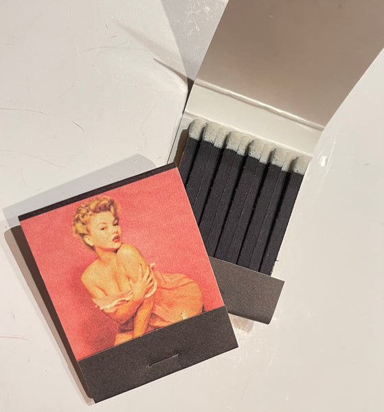 Retro Pinup Matchbooks 3 Pack