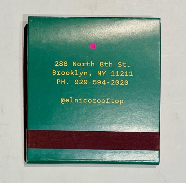 "El Nico" Retro Feature Matchbook