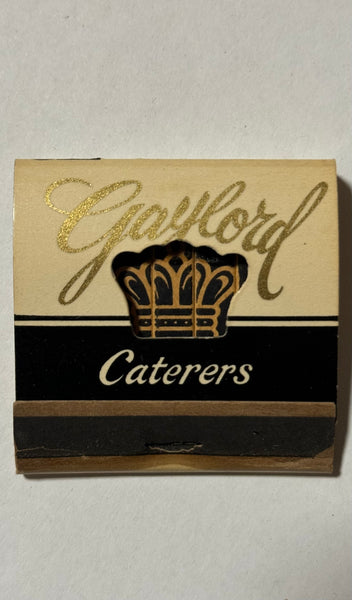 "Gaylord Caterers" Los Angeles, CA  Vintage Feature Matchbook with a Knot Hole Cover and Easel Back!