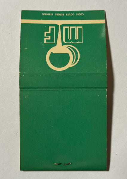 "Martin Foundries Company" Detroit, MI Vintage Feature Matchbook