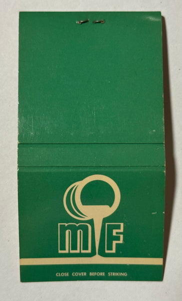 "Martin Foundries Company" Detroit, MI Vintage Feature Matchbook