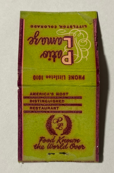 "Patio Lamaze" Littleton, CO Vintage Feature Matchbook