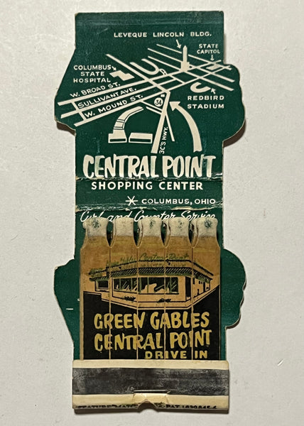 "Green Gables" Vintage Contour Feature Matchbook