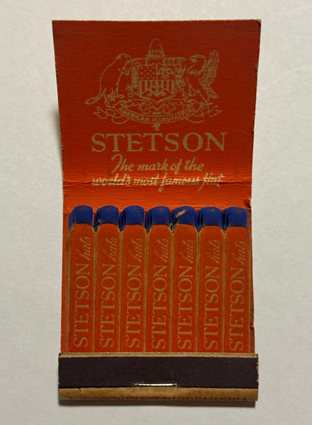 "Charles A. Sullenberger/Stetson" York, PA Vintage Feature Matchbook
