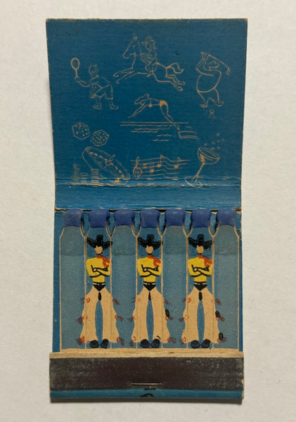 "Hotel El Rancho Vegas" Las Vegas, NV Vintage Feature Matchbook