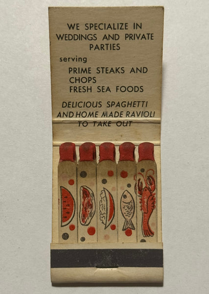"Broglio's Restaurant and Cocktails" Independence, OH Vintage Feature Matchbook