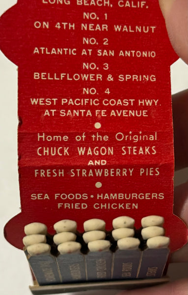 "Grisinger's Drive Thru" CALIFORNIA Vintage Feature Matchbook