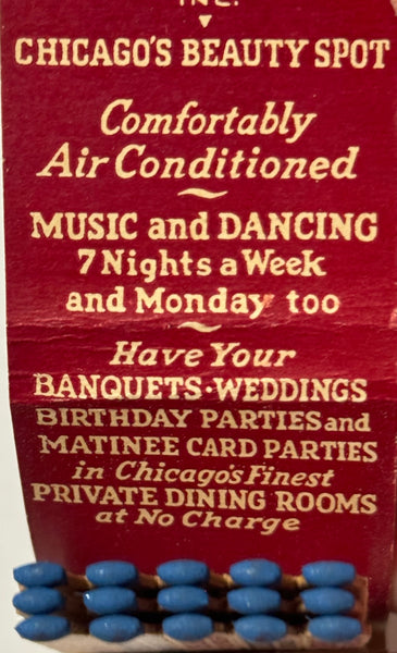 "Math Igler's Casino Inc." Chicago, IL Vintage Feature Matchbook