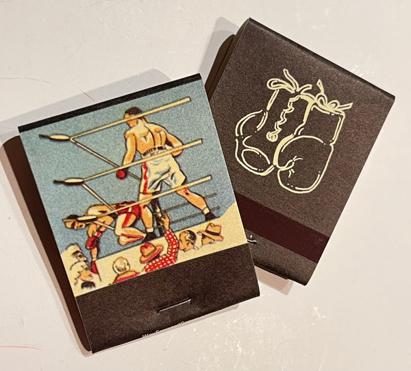 Retro Full Color Sports Themed Matchbooks 3 Pack