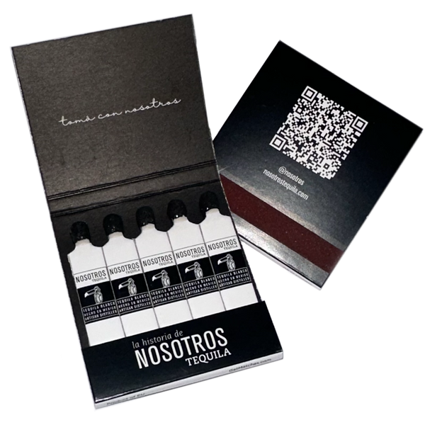 "Nosotros Tequila" Retro Feature Matchbook