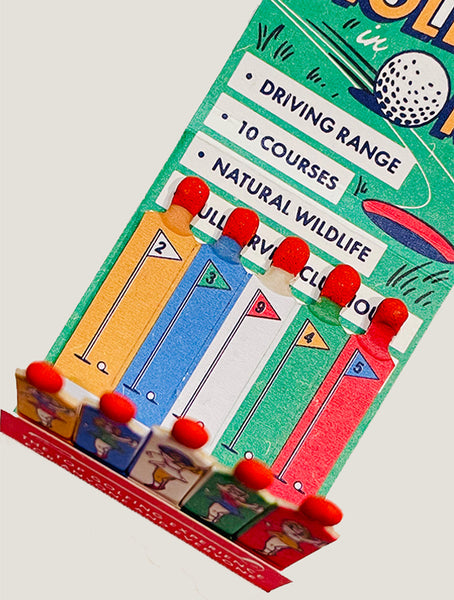 "Golf World U.S.A." Retro MCM Feature Matchbook