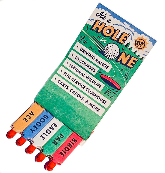"Golf World U.S.A." Retro MCM Feature Matchbook