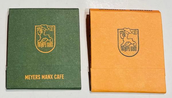 "Meyer's Manx Cafe" Los Angels, CA Retro Feature Matchbook 2-Pack