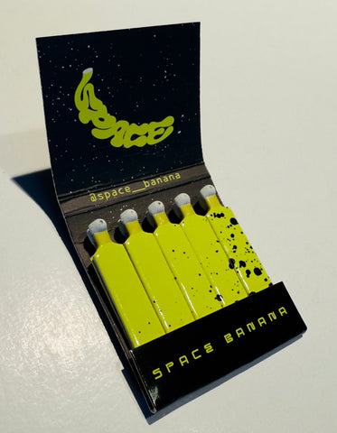 “Space Banana” Retro Feature Matchbook