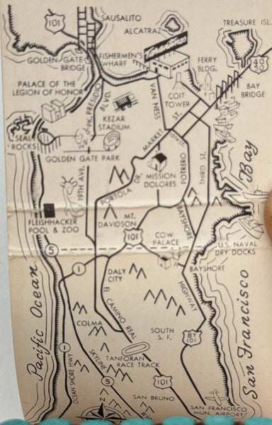 "Tarantino’s" San Francisco, CA Set of 2 Vintage Feature Matchbooks!