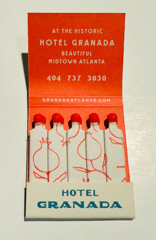 “Palm Court Hotel Granada” Retro Feature Matchbook