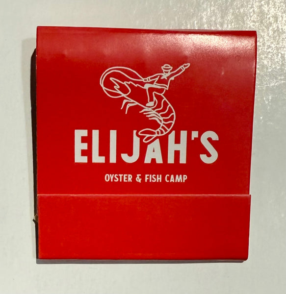 “Elijah’s” Retro Feature Matchbook